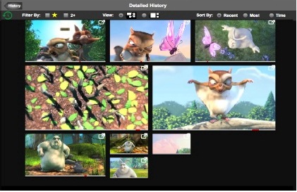 How Personal Video Navigation History Can Be Visualized
